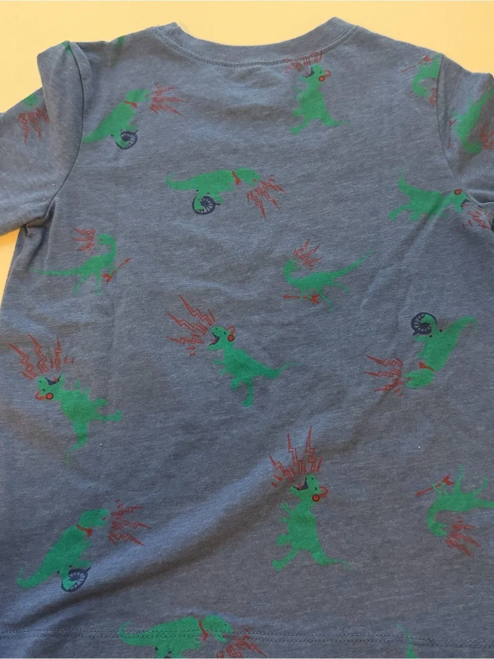 OshKosh B'gosh Blue and Green Short Sleeve Tee